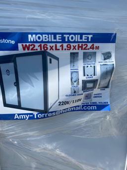 Unused 2022 Bastone Portable Toilet With Shower