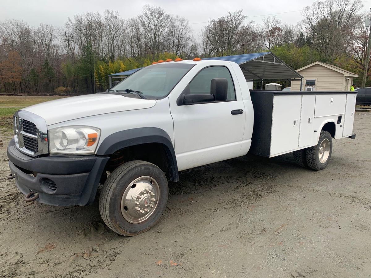 2008 DODGE RAM 3500 SERVICE BODY TRUCK