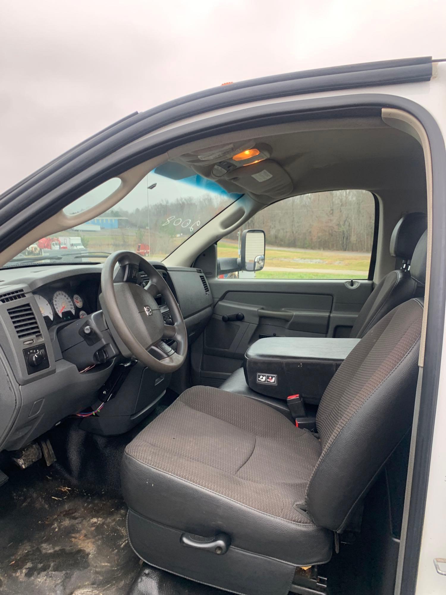 2008 DODGE RAM 3500 SERVICE BODY TRUCK