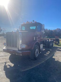 2001 PETERBILT 357 T/A CAB & CHASSIS TRUCK