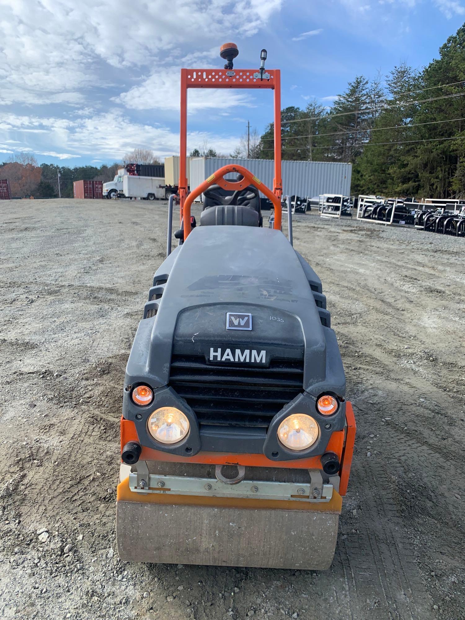 2019 HAMM HD8VV VIBRATORY TANDEM ROLLER