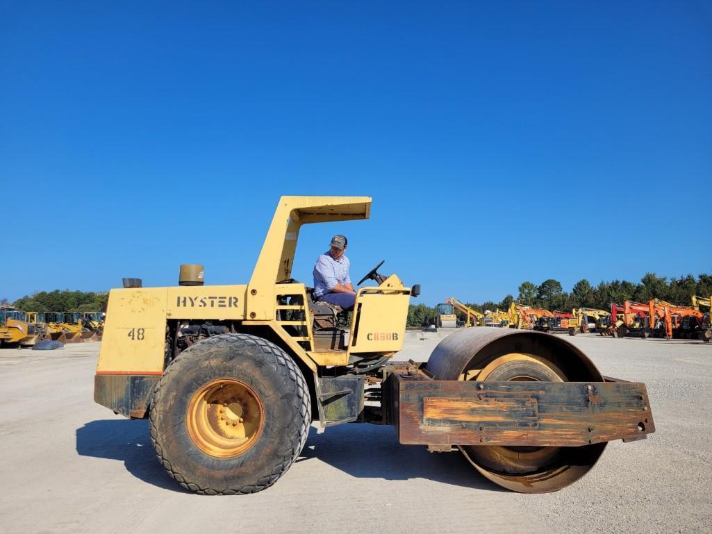 HYSTER C850B VIBRATORY ROLLER