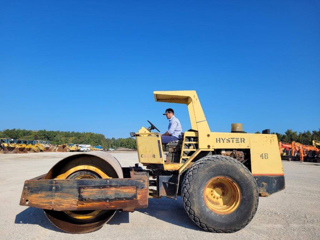 HYSTER C850B VIBRATORY ROLLER