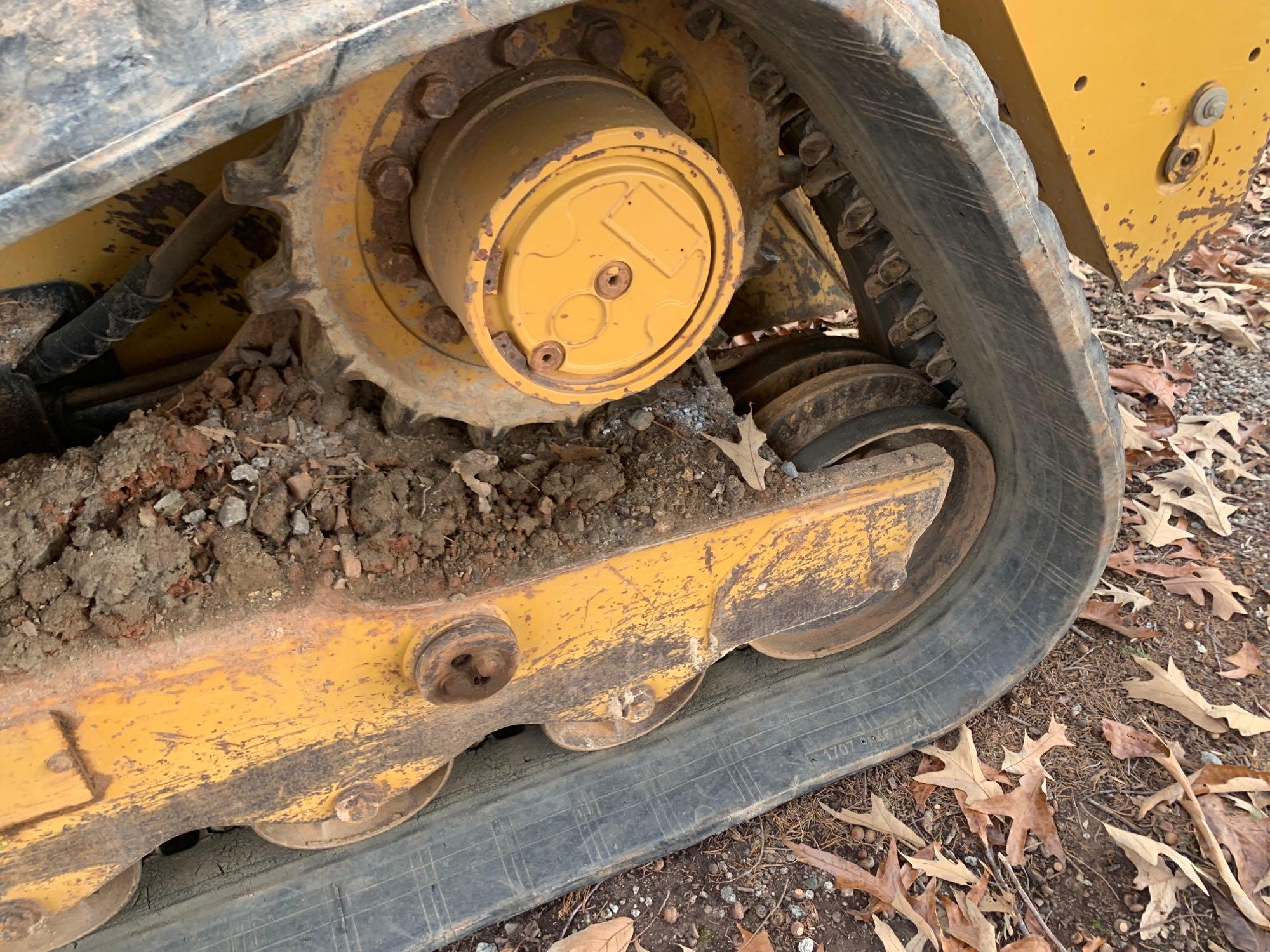 2012 CATERPILLAR 299C HIGH FLOW CRAWLER SKID STEER