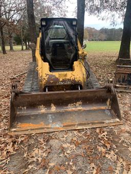 2012 CATERPILLAR 299C HIGH FLOW CRAWLER SKID STEER