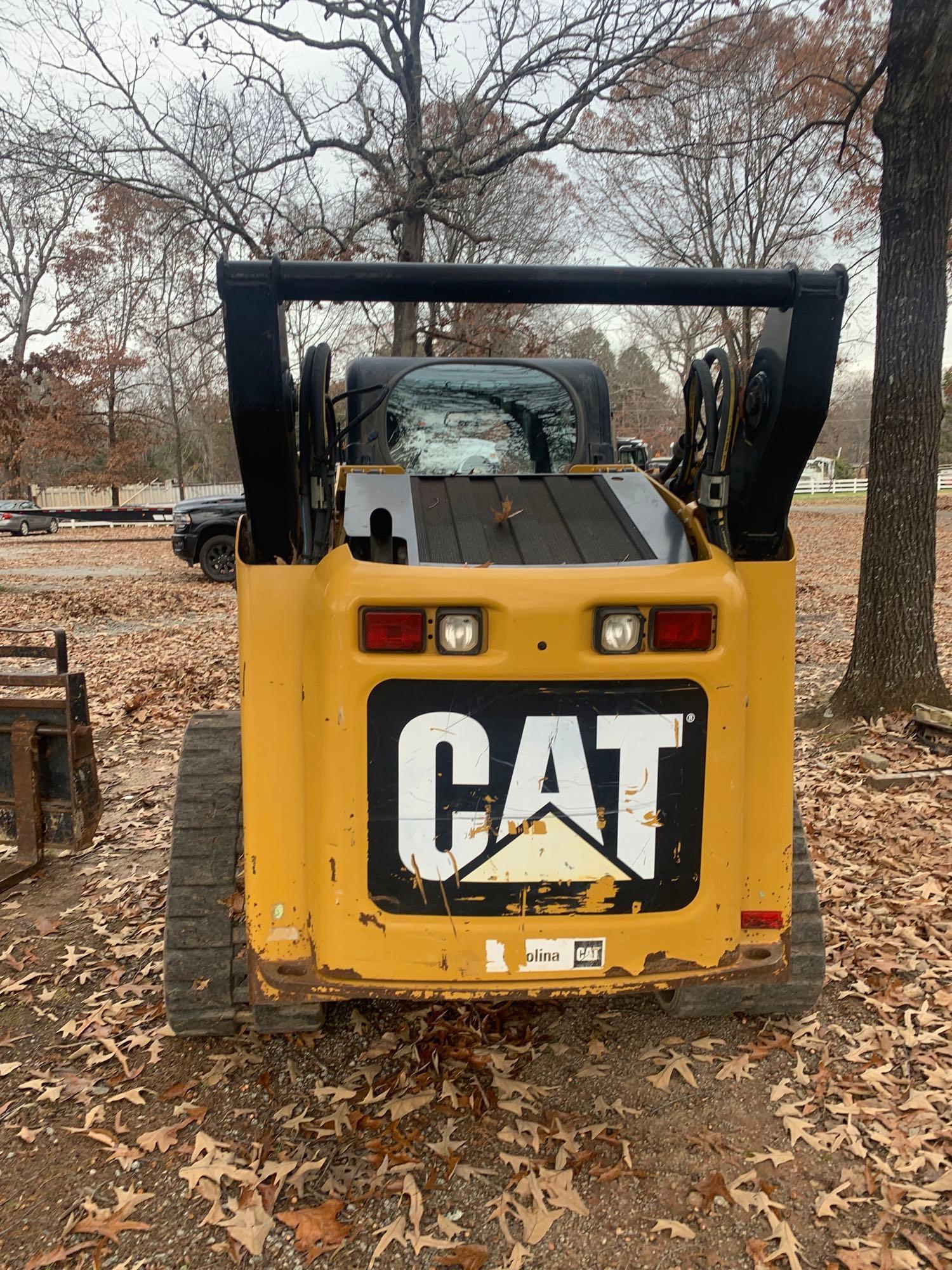 2012 CATERPILLAR 299C HIGH FLOW CRAWLER SKID STEER