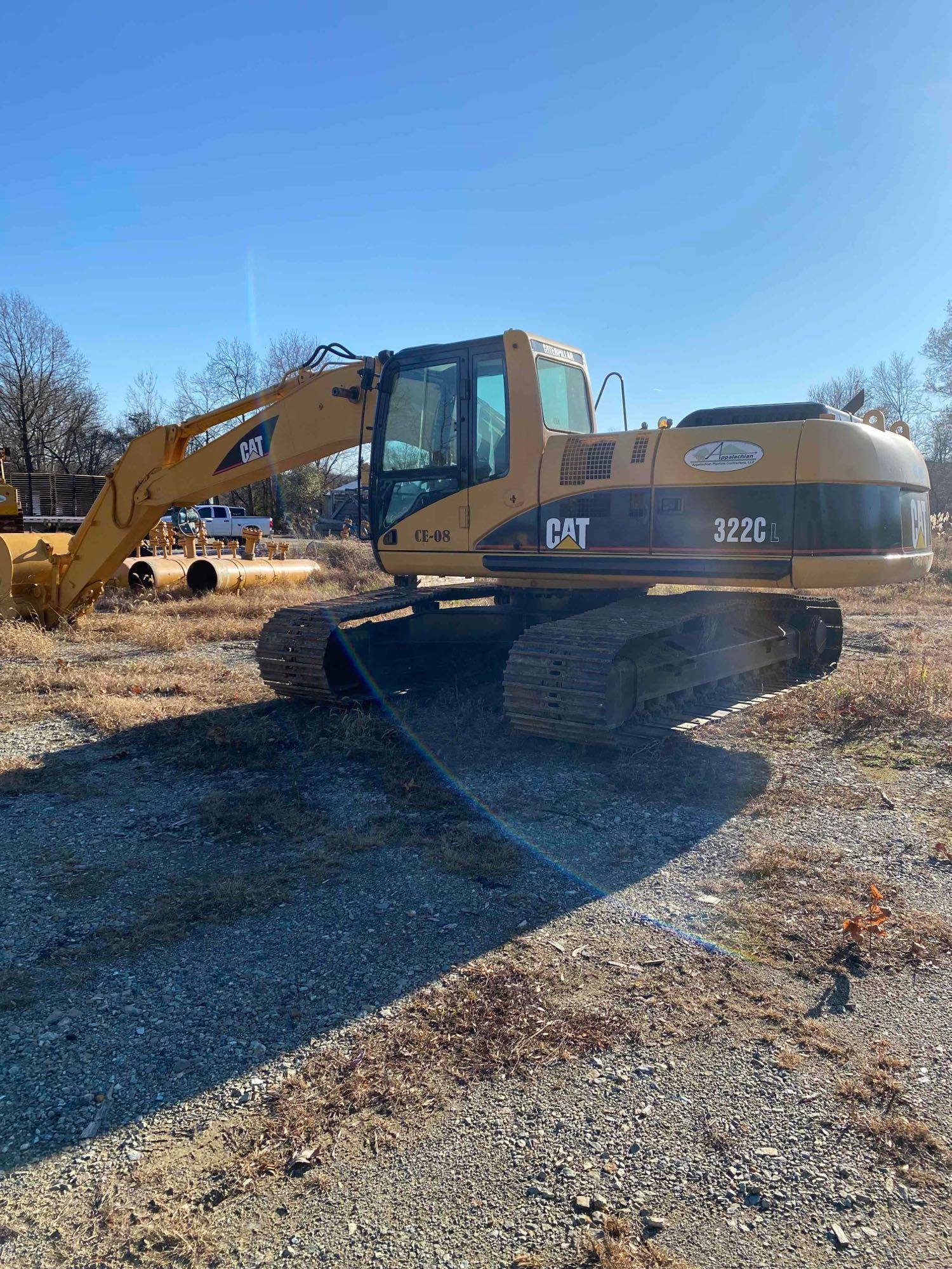 2004 CATERPILLAR 322CL HYDRAULIC EXCAVATOR