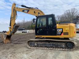 2019 CATERPILLAR 313FL HYDRAULIC EXCAVATOR