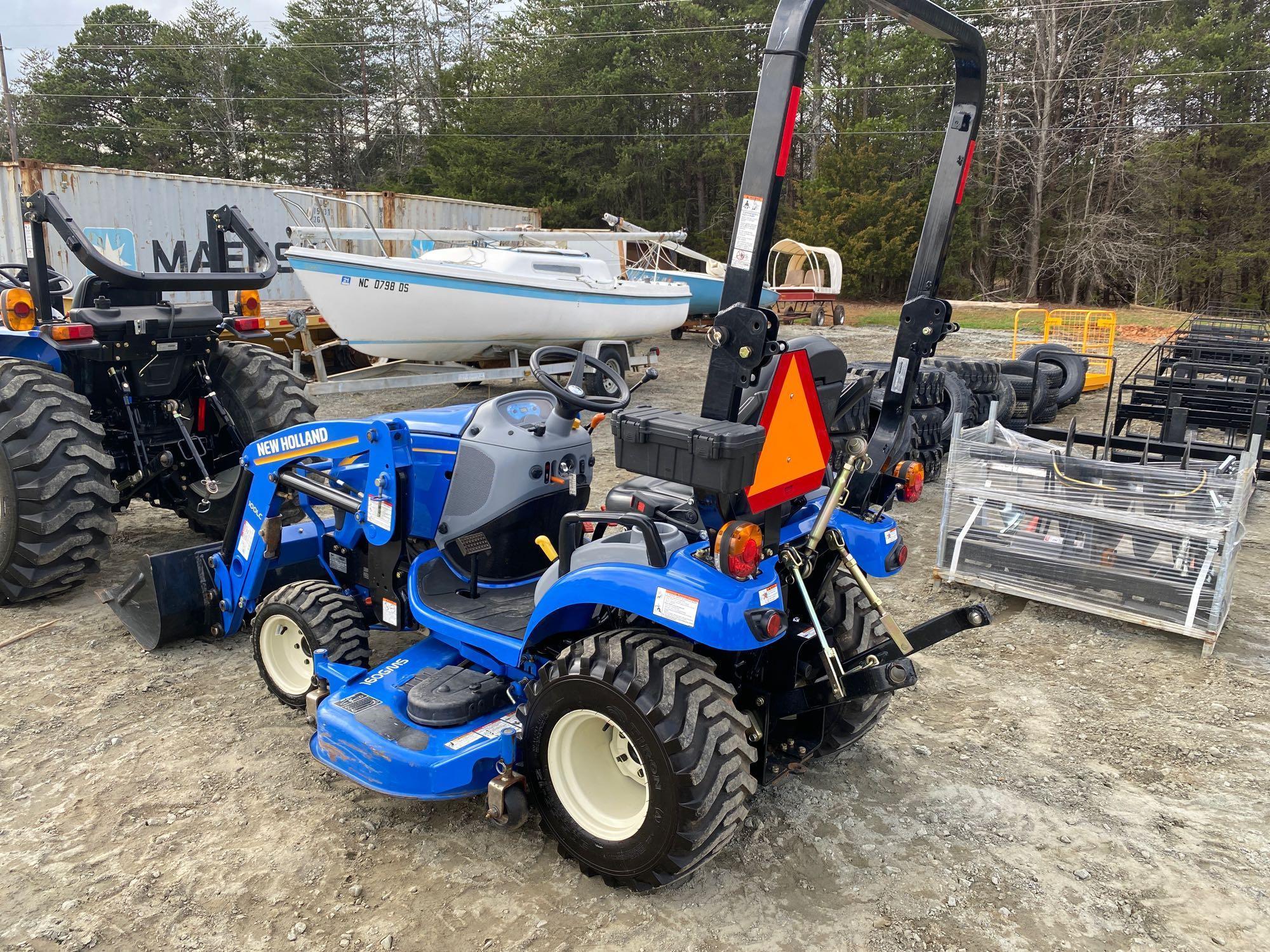 2018 NEW HOLLAND WORKMASTER 25S WITH 100LC LOADER