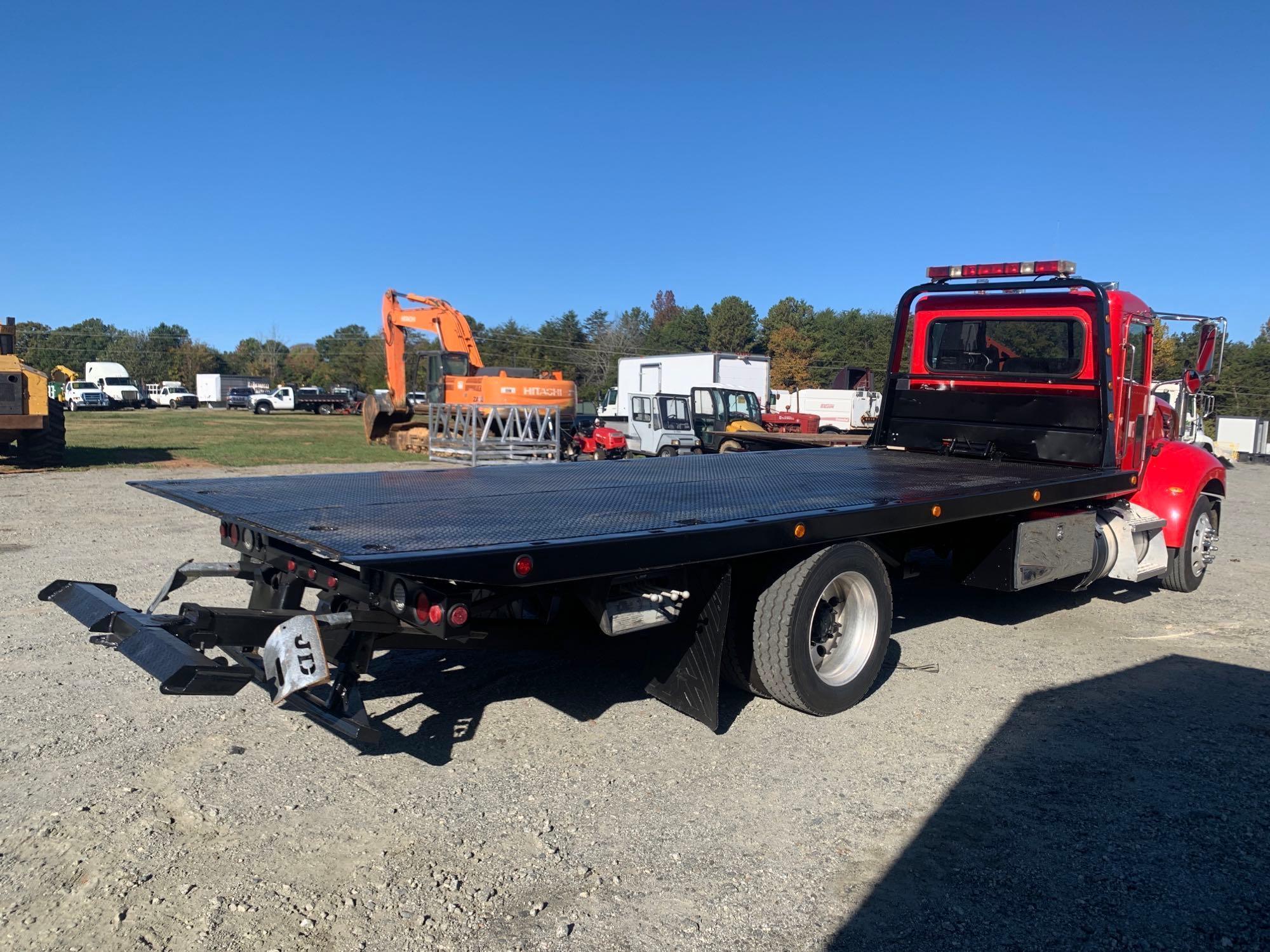 2014 PETERBILT PB337 S/A ROLLBACK TRUCK