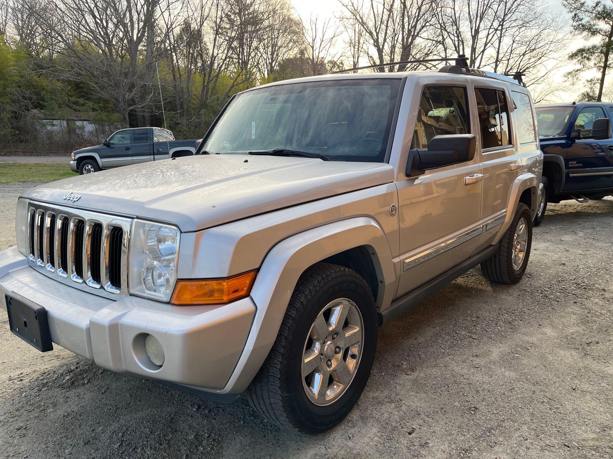 2007 JEEP COMMANDER 4X4 SPORT UTILITY