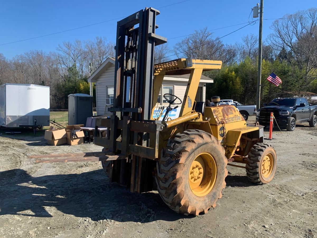 1999 MASTER CRAFT S.6PFW.9 6000 ALL TERRAIN FORKLIFT