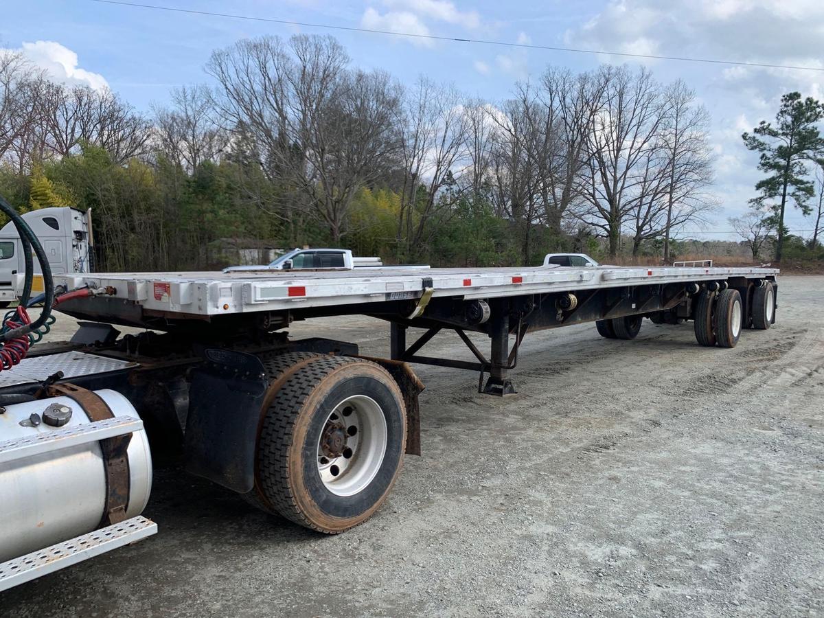 DORSEY D GTC-48 SPREAD AXLE FLATBED TRAILER