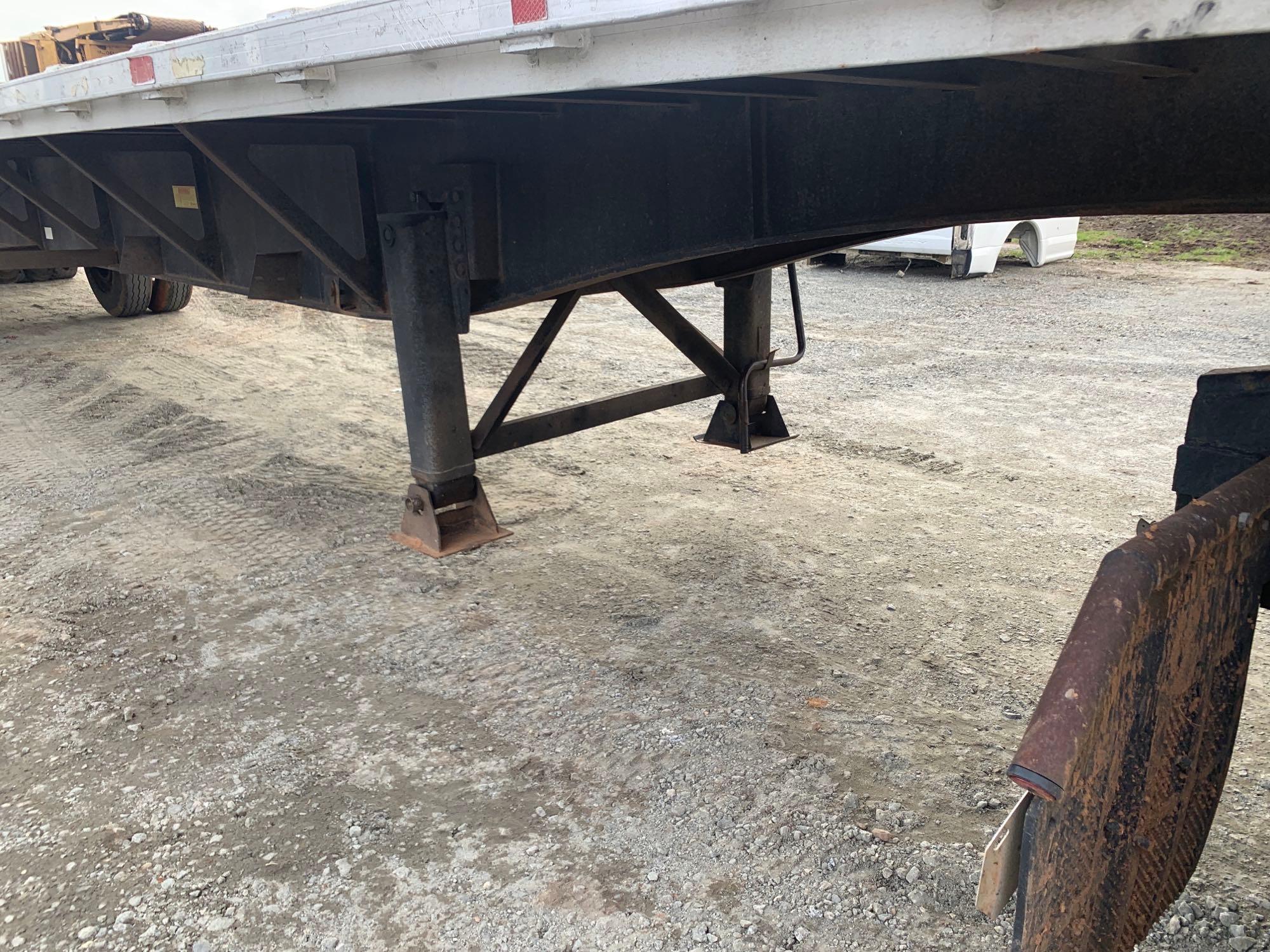 DORSEY D GTC-48 SPREAD AXLE FLATBED TRAILER