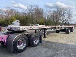 2000 REITNOUR 48FT SPREAD AXLE ALUMINUM FLATBED TRAILER