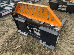 UNUSED WOLVERINE HYDRAULIC SKID STEER FORK ATTACHMENT