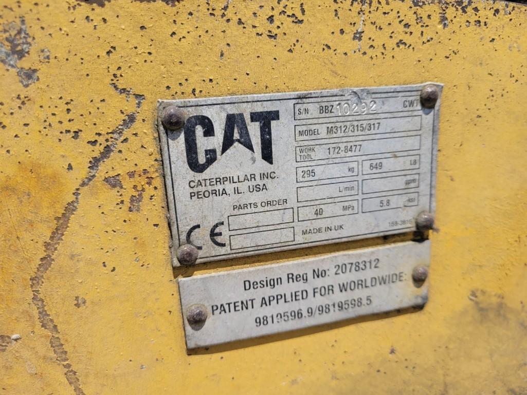 2005 CATERPILLAR M313C MOBILE EXCVAVTOR