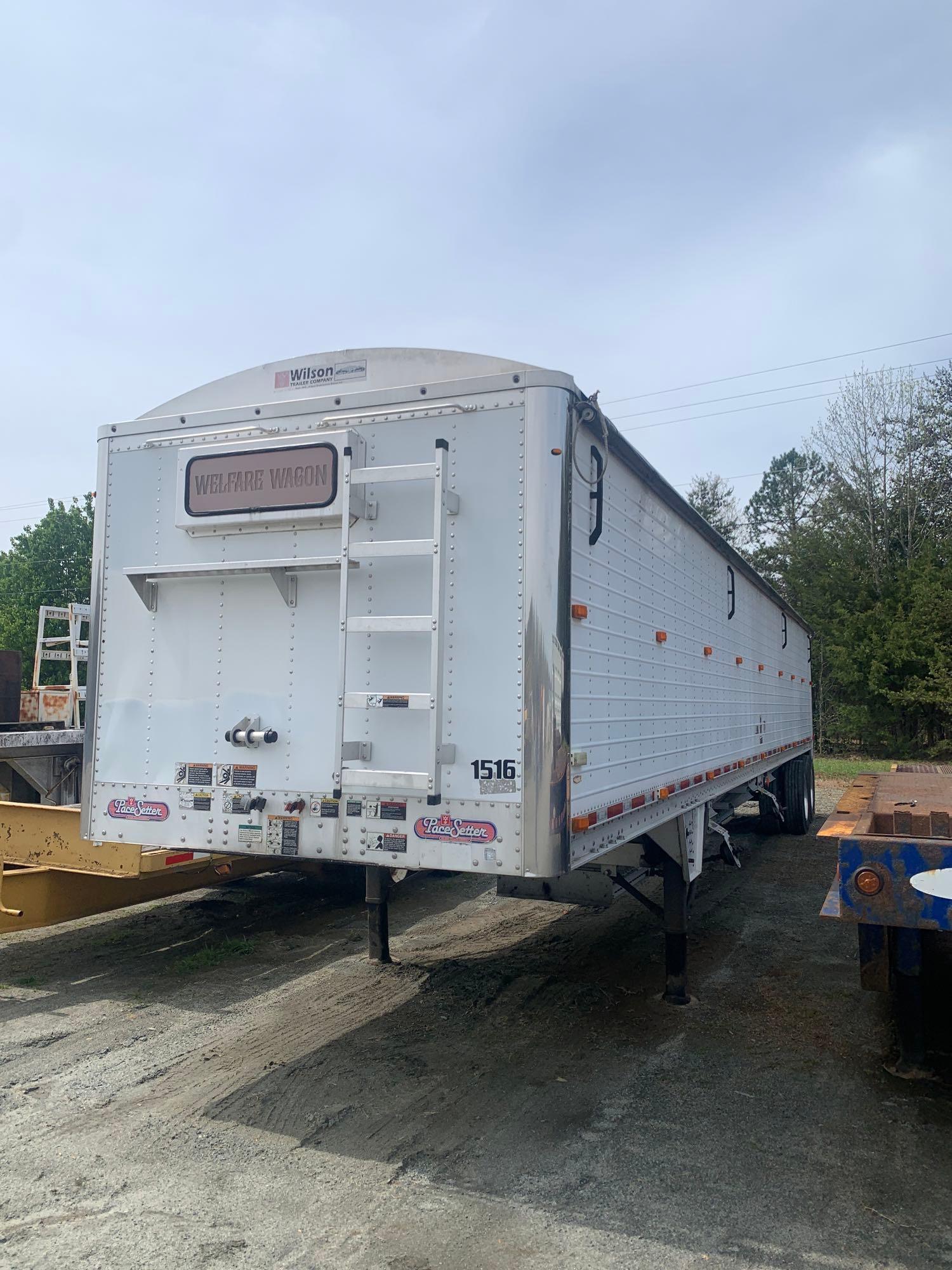 2012 WILSON DWH551 T/A HOPPER BOTTOM TRAILER