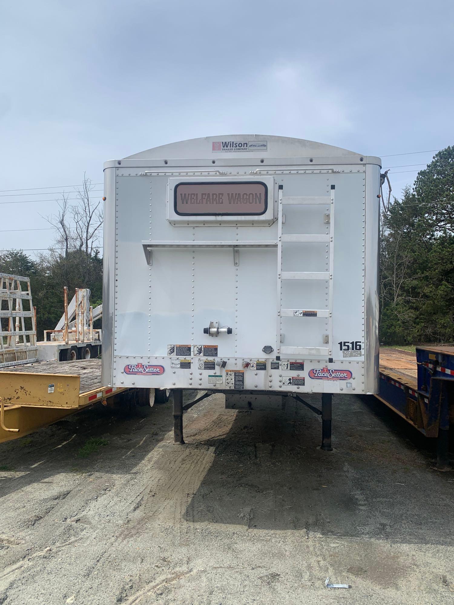 2012 WILSON DWH551 T/A HOPPER BOTTOM TRAILER