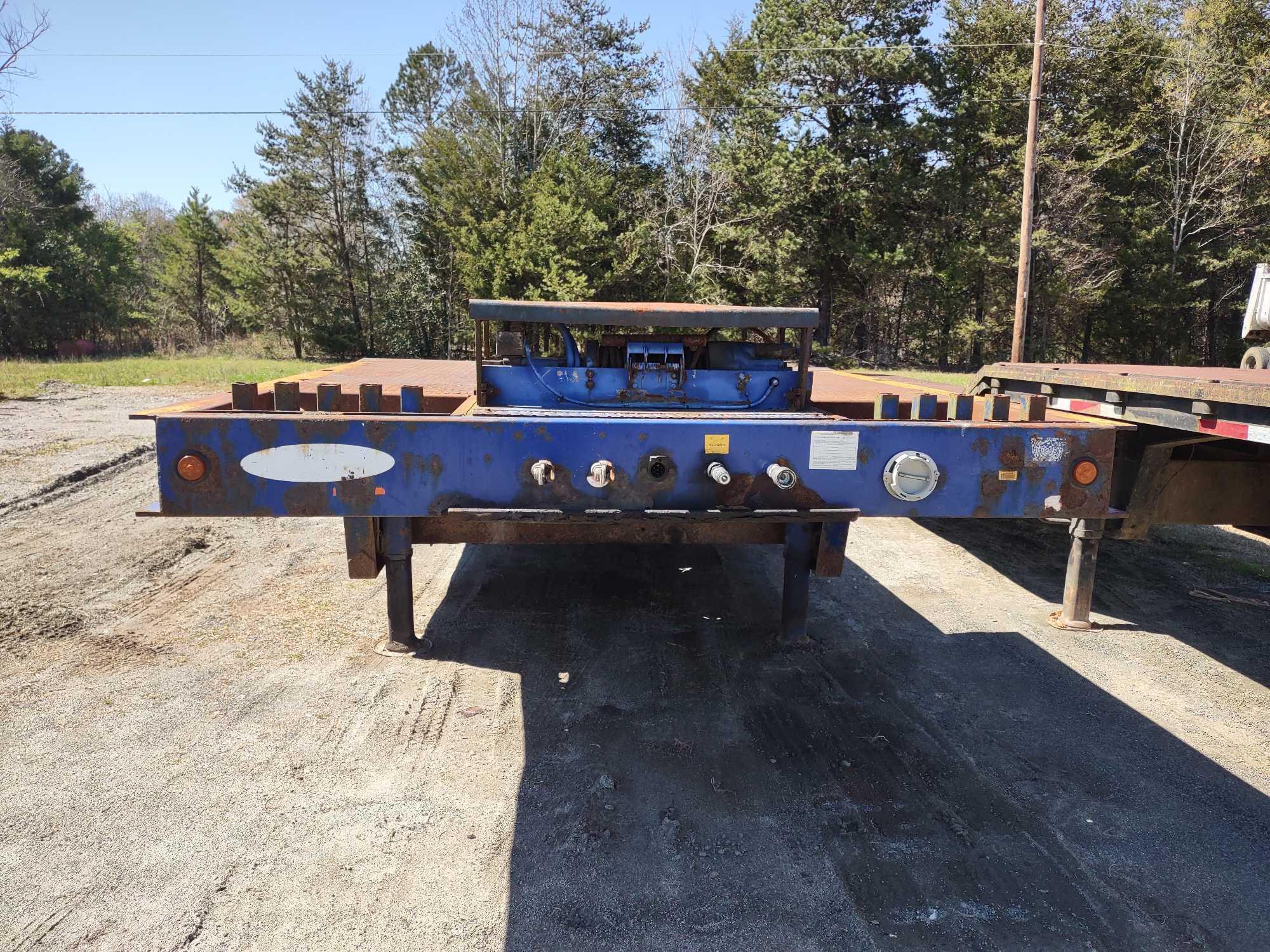 2013 LEDWELL SD70/HT-48 T/A 35 TON HYDRAULIC TAIL TRAILER