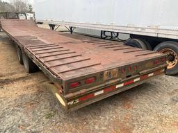 2000 LEDWELL T/A HYD TAIL LOWBOY TRAILER