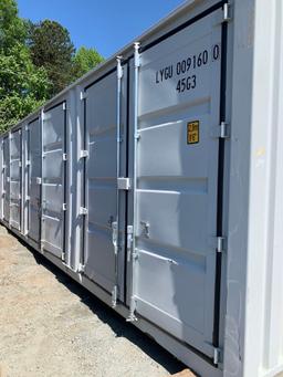 Unused 40FT High Cube Four Multi Doors Container