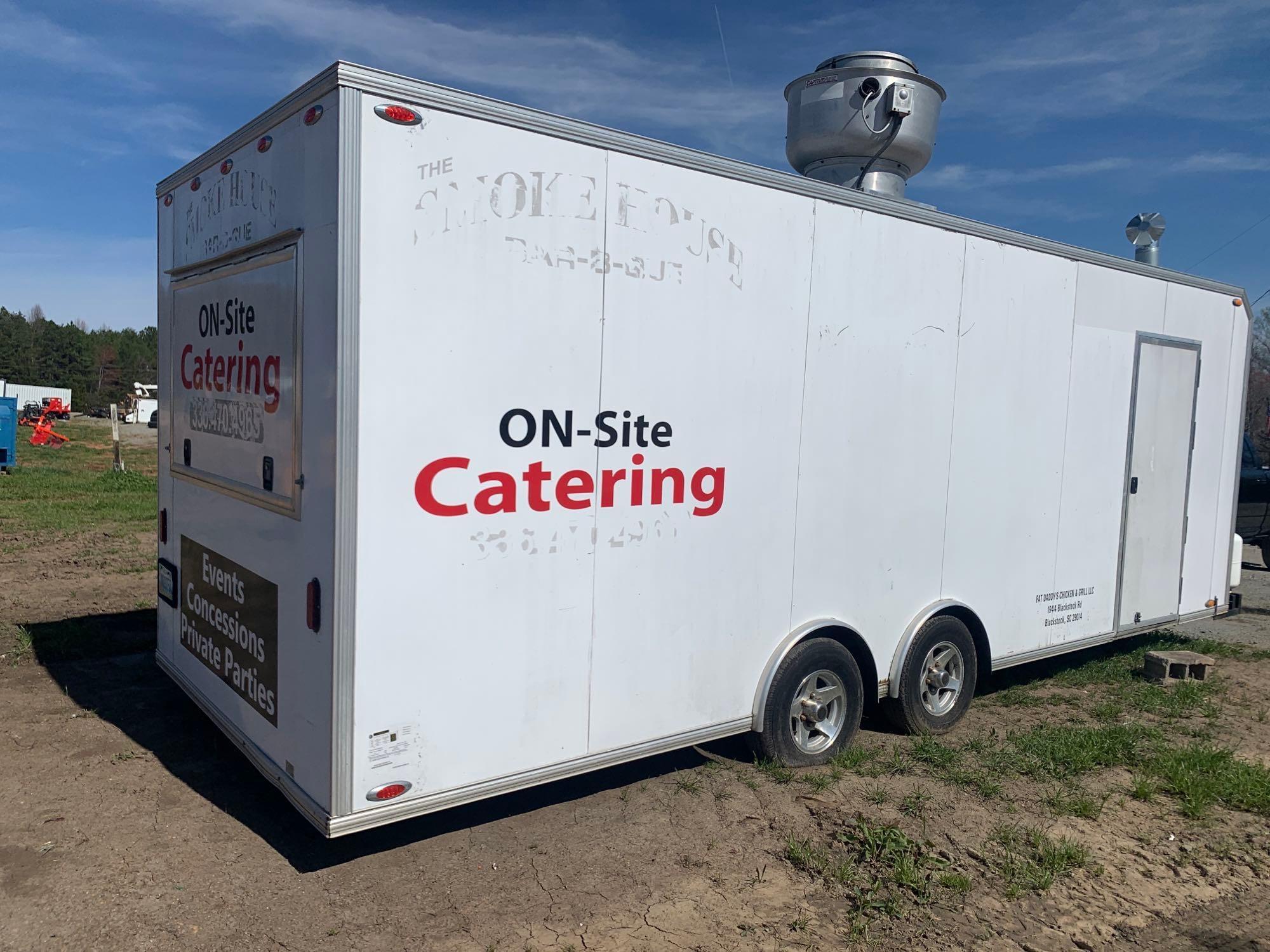 2007 RACE COACHES T/A MOBILE FOOD TRAILER