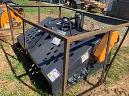 Unused LANDHONOR 2023 Skid Steer Landscape Rake Attachment