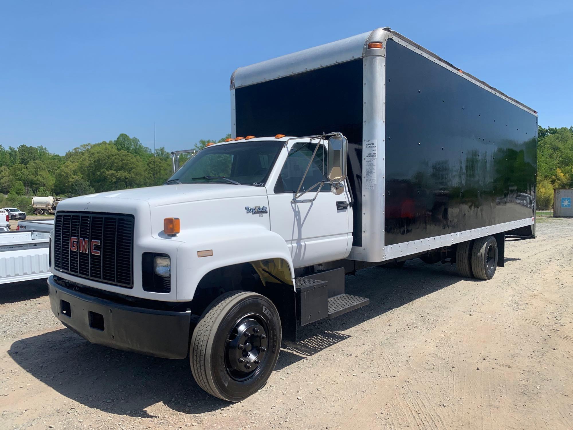 1992 GMC TOPKICK S/A 24FT BOX TRUCK