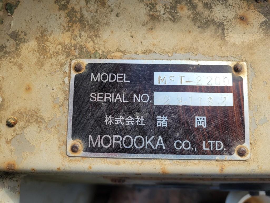 MOROOKA MST 2200 CRAWLER DUMPER