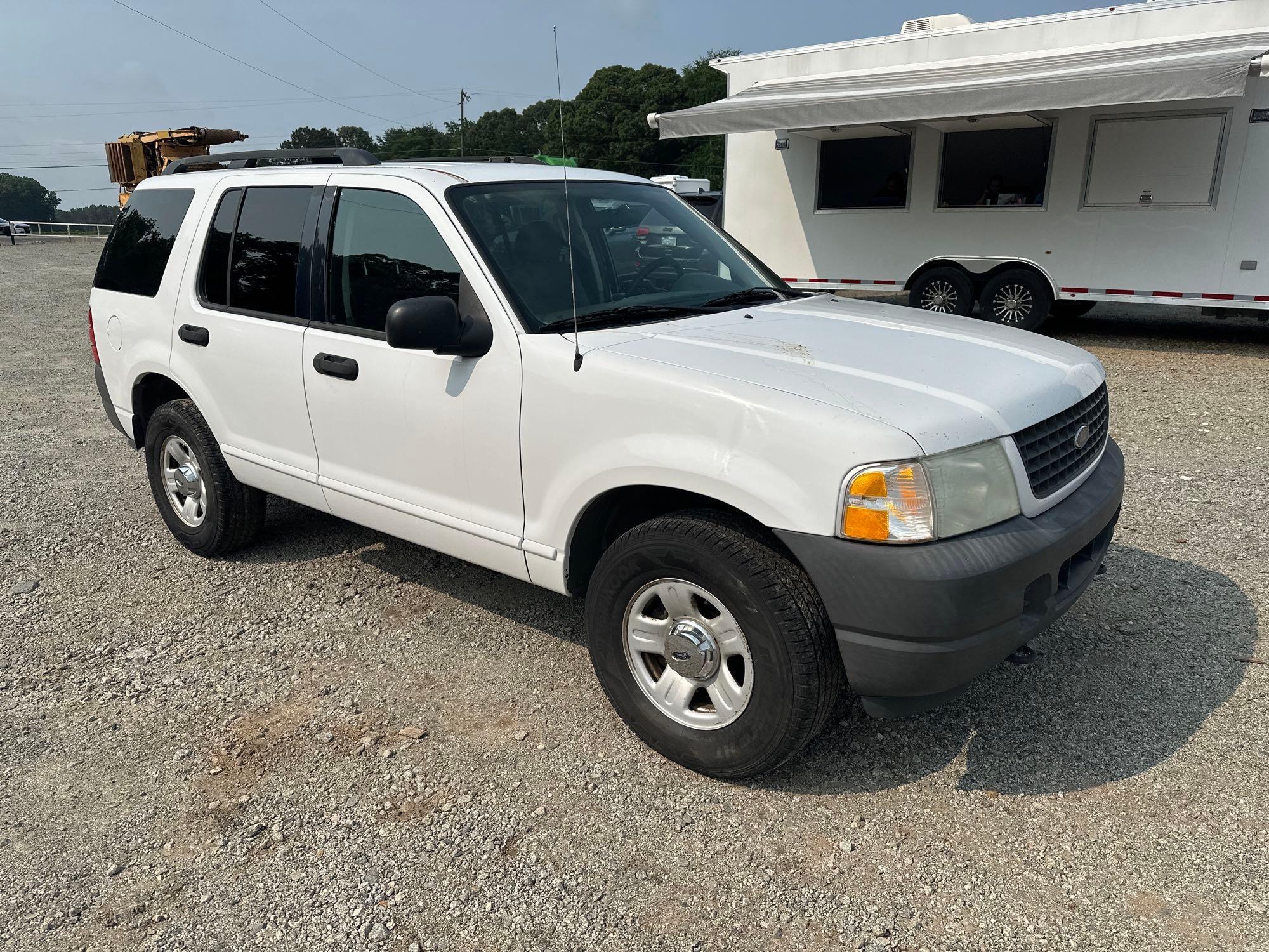 2003 FORD EXPLORER 4X4 SPORT UTILITY VEHICLE