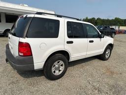 2003 FORD EXPLORER 4X4 SPORT UTILITY VEHICLE