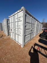 40 FOOT HIGH CUBE FOUR SIDE DOOR ONE MAIN DOOR SHIPPING CONTAINER
