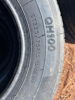 ROADGUIDER QH100 ST225/75R15 set of 4 TIRES