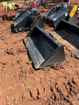 78IN Skid Steer Smooth Bucket