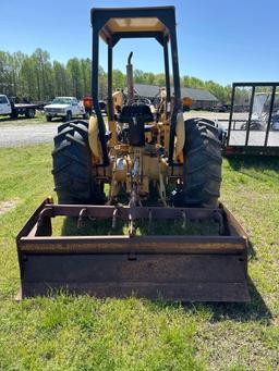 FORD 445D TRACTOR WITH BOX BLADE AND LOADER