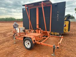 WANCO PORTABLE SOLAR MESSAGE BOARD