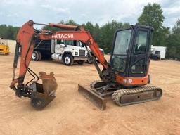 2015 HITACHI ZX35U-5 MINI EXCAVATOR