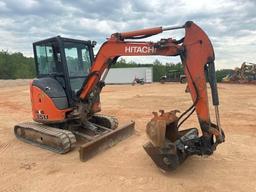 2015 HITACHI ZX35U-5 MINI EXCAVATOR