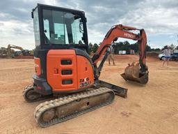 2015 HITACHI ZX35U-5 MINI EXCAVATOR