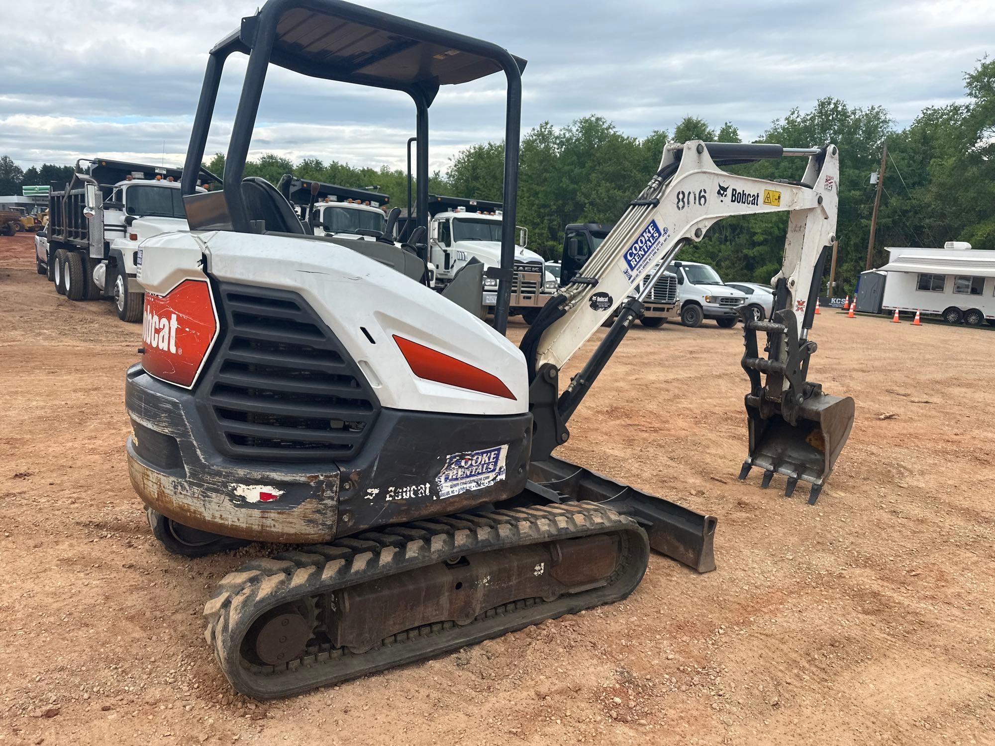 2018 BOBCAT E32i MINI EXCAVATOR