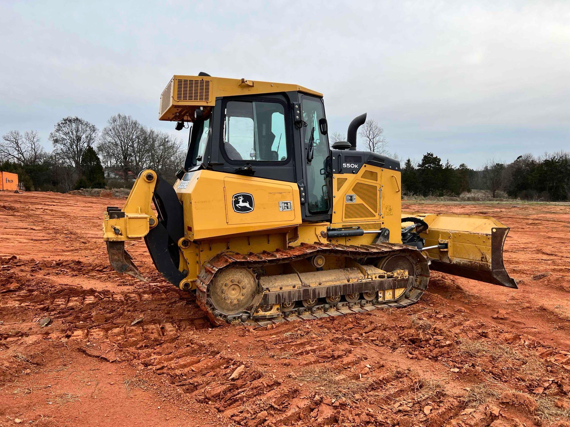 2017 JOHN DEERE 550K XLT CRAWLER DOZER