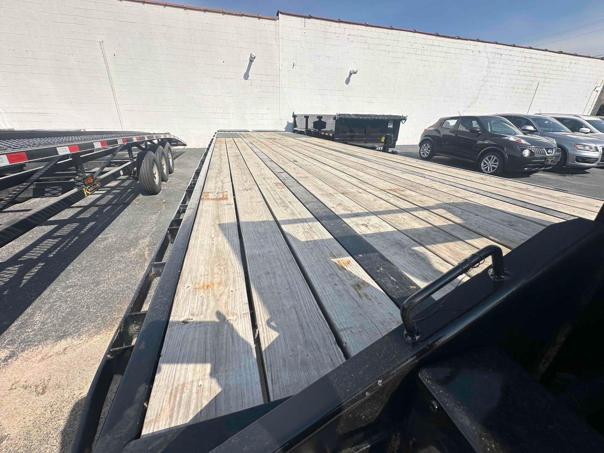 2023 PJ Trailers 102" x 35' Low-Pro Flatdeck With Duals (LD) - 3F442 - Mega Ramp Flatbed Trailer