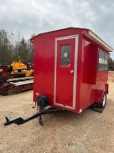 S/A 5FT 5IN x 10FT Concession Trailer