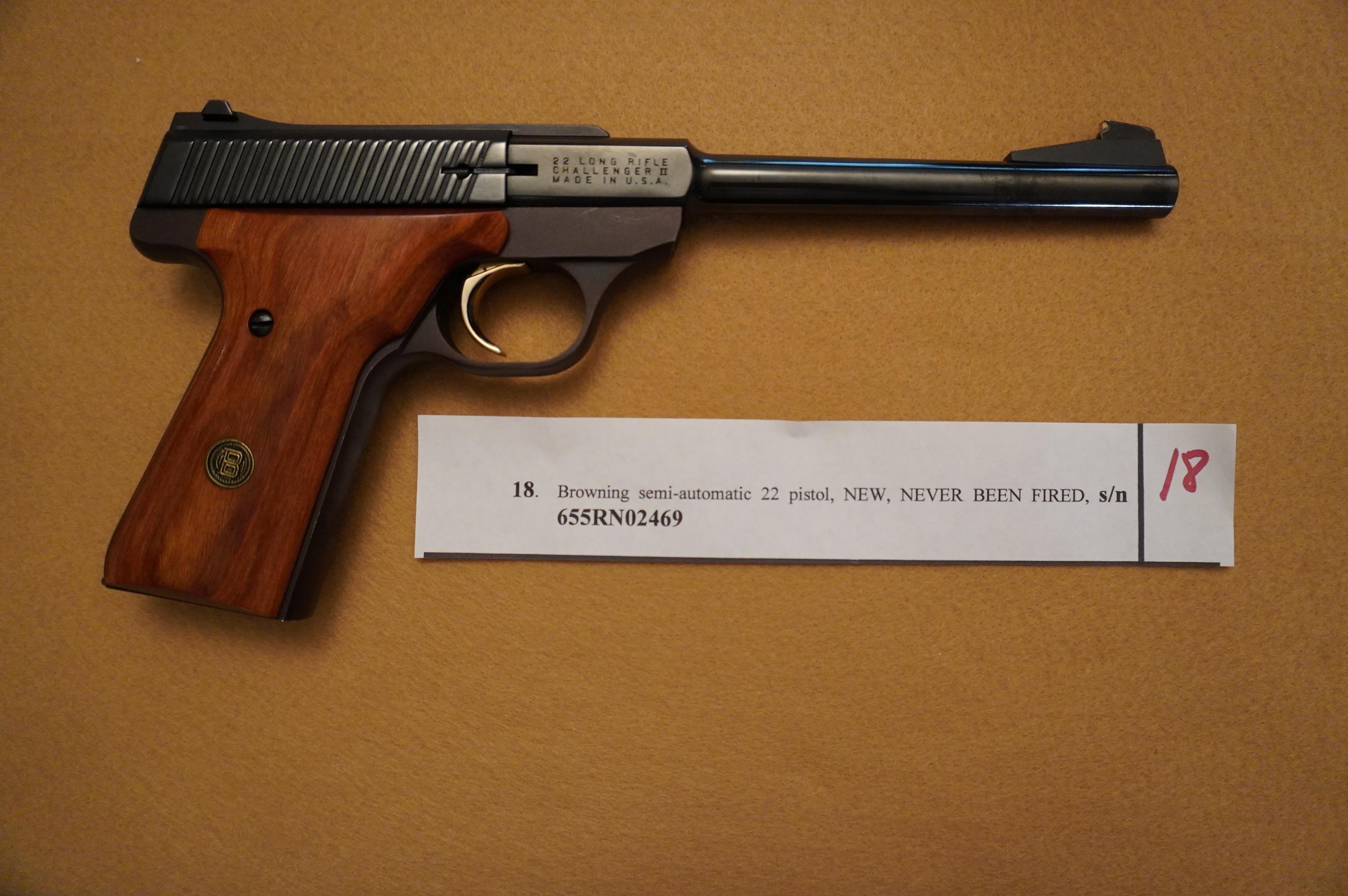 Browing Semi - Automatic 22 Pistol