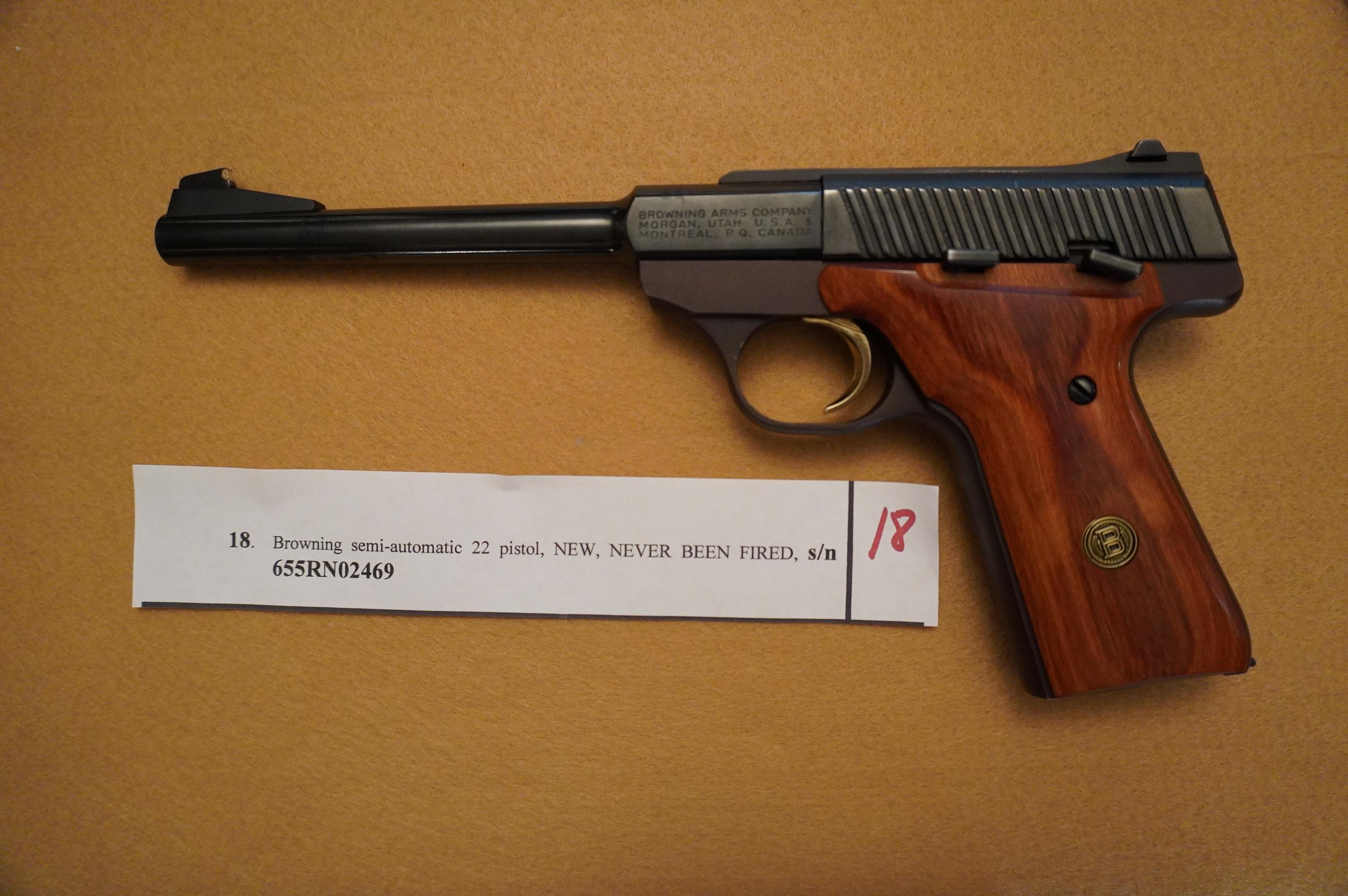 Browing Semi - Automatic 22 Pistol