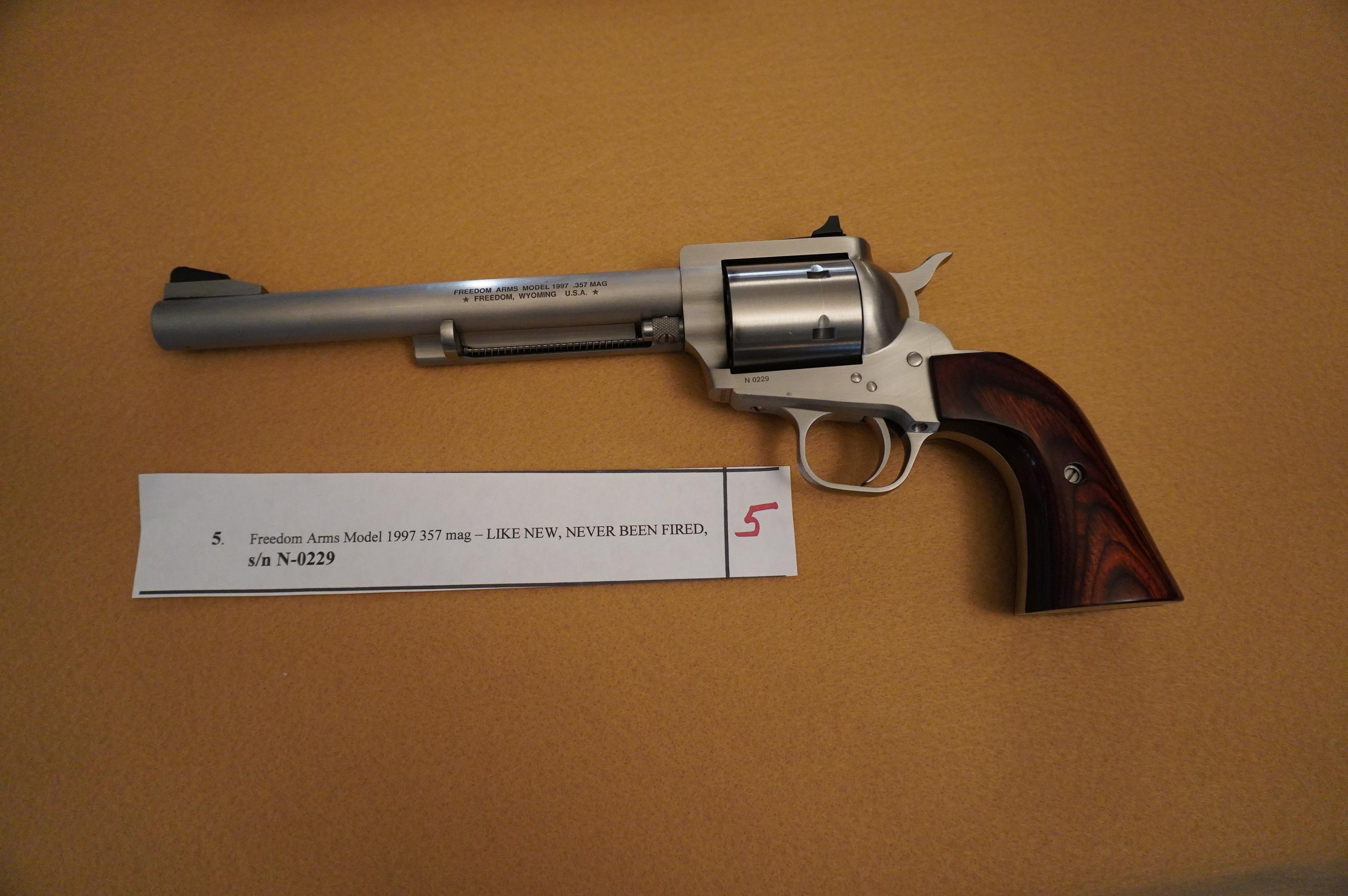 Freedom Arms Model 1997 357 Mag