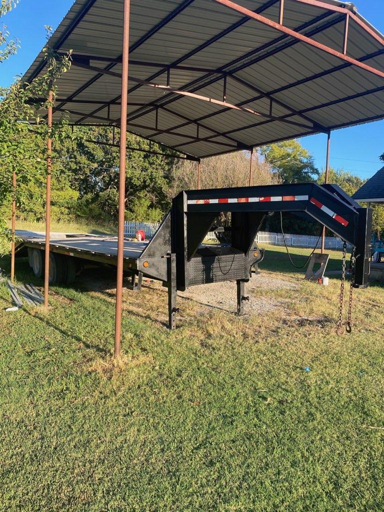 25 ft Tandem Dual Flatbed Trailer