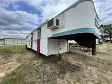 3 SLANT HORSE TRAILER W/ SLEEPING QUARTERS