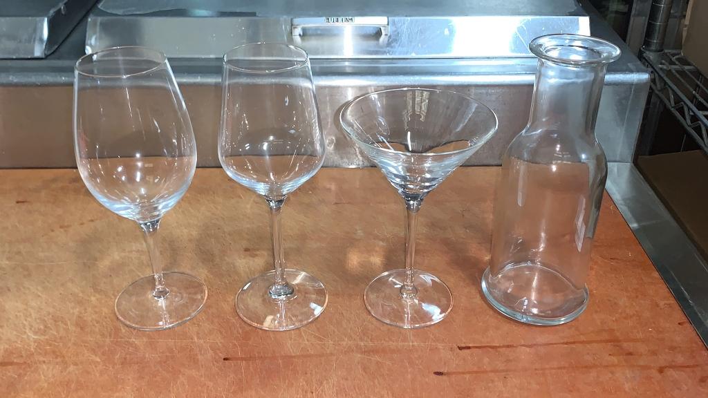 Misc Glassware Lot